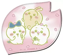 【中古】食玩 雑貨 11.ちいかわ＆ハチワレ＆うさぎ(桜) 「ちいかわ キャラマグネッツ2」