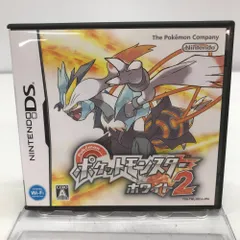 05w07412T 【DS】ニンテンドーDS ソフト 「ポケットモンスター ホワイト2」ケース/説明書/印刷物あり ＊起動のみ確認済＊  ◎中古品◎  ゲームソフト  Nintendo DS