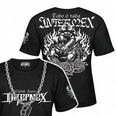 半袖 Tシャツ サソリ柄 服 INTERMEX インターメックス itm-085 黒 白 ギャング バイカー ライダース バイク乗り B系 HIPHOP系 チカーノ メンズ ファッション ヤクザ ヤンキー オラオラ系 派手