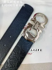 【今日特価】Ferragamo イタリア製 本革ベルト-3