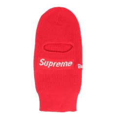 【新品】Supreme シュプリーム 21AW NEW ERA ボックスロゴ バラクラバ (Box Logo Balaclava) | レッド | ブランド 帽子 ニットキャップ | コラボ 別注【メンズ】