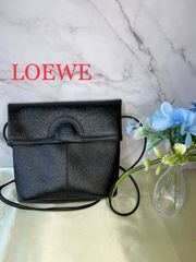 ㉔LOEWE ロエベ ショルダーバッグ ブラック 黒