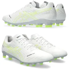 アシックス(ASICS) サッカースパイク DS LIGHT ACROS PRO 2 1101A045-102 ホワイト×セーフティーイエロー 28.5cm