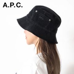 24AWモデル アーペーセー A.P.C. レディース THAIS バケットハット【LZZ BLACK】 M24125 COEZQ LZZ/【2024-25AW】goods