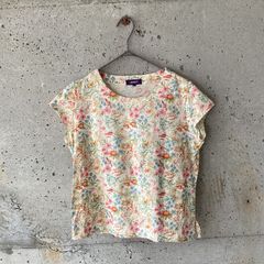 リバティLIBERTY花柄トップス