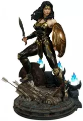 【中古】フィギュア ワンダーウーマン グレート・ヘラ版 「インジャスティス2」 プレミアムマスターライン 1/4 ポリストーン製スタチュー