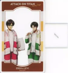 【中古】キャラカード エレン・イェーガー＆リヴァイ・アッカーマン(パジャマ) 「進撃の巨人 アクリルカード ルームウェアver./01」