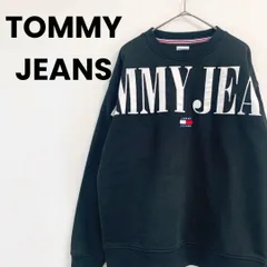 TOMMY JEANS　トミージーンズ　トレーナー　スウェット　ビッグロゴ　S