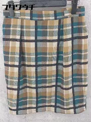 ◇ COLLAGE GALLARDAGALANTE コラージュ ガリャルダガランテ チェック 膝丈 スカート 0サイズ マルチ レディース 【1002798918870】