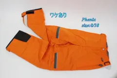 ワケあり Phenix フェニックス レディース スキーパンツ Mサイズ相当 オレンジ サイドフルオープン EL52907X R2410-214のサムネイル