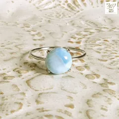 【Sold】【13号】ラリマー リング【シルバー925】