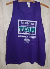 USED タンクトップ LEUKEMIA MADE IN USA L アメリカ仕入れ