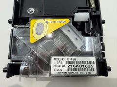 新500円コインセレクター　E-450　新品未使用　両替機　自動販売機　インボイス対応領収書OK　平日のみ発送