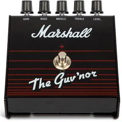 英国製】Marshall The Guv'nor 1989年製 緑基盤 - メルカリ