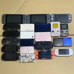 【完全ジャンク　部取り用】Nintendo Switch／SONY PSPなど 　部品取り 研究 修理用　 まとめ売り22台