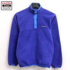 80s USA製 vintage patagonia SYNCHILLA スナップT フリースジャケット メンズ 表記XSサイズ