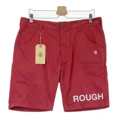 サイズ：XL ROUGH&SWELL ラフアンドスウェル 2022年モデル ハーフパンツ 裏メッシュ  レッド系 [240101353557]# ゴルフウェア メンズ ストスト