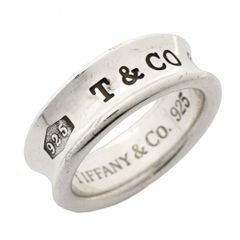 Tiffany ティファニー ナローリング 11号 Ag925 シルバー Tiffany & Co. ティファニー ナローリング 925シルバー 11号
