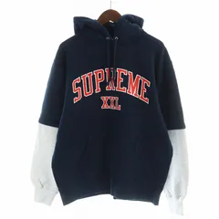シュプリーム SUPREME カレッジ　ロゴ フーディ パーカー　XL ☆21AW WEEK4☆Supreme Pearl Logo Hooded Sweatshirt (Supreme