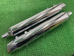 w800 大和ステンレススリップオンマフラー 音量調節機付き 左右セット