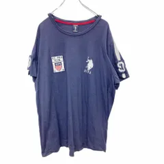 U.S.POLO ASSN. 半袖 刺繍 Tシャツ XLサイズ ユーエスポロアッスン ネイビー コットン 古着卸 アメリカ仕入 t2405-3130