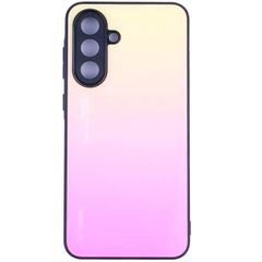 Galaxy A36 5G ケース SC-54F グラデーション ハイブリット ケース 【Color】イエロー・ピンク