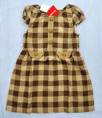 ミキハウス MIKIHOUSE ワンピース 半袖 110cm【タグ付き新品】子供服 中古