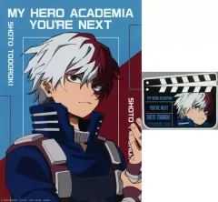 【中古】グッズセット 轟焦凍 キャンバス風イラストボード＆ステッカー 「一番くじ 僕のヒーローアカデミア YOU’RE NEXTー」 H賞