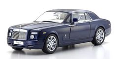 新品 京商オリジナル 1/18 ロールス・ロイス ファントム クーペ (ブルーメタリック) 完成品ダイキャストミニカー KS08862BLM [佐川急便]