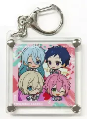 【中古】雑貨 fine CDジャケットアクリルキーホルダー 「あんさんぶるスターズ!!×animatecafe」