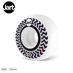 ジャート スケートボード ウィール JAWH0022A009 レディース メンズ SPIRAL 52mm 102A ウィール パック JART SKATEBOARDS カラー:ホワイト×マルチ 品番：73649008のサムネイル