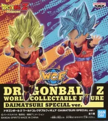 【中古】フィギュア 孫悟空 超サイヤ人＆孫悟空 超サイヤ人ゴッド超サイヤ人 「ドラゴンボールZ ドッカンバトル」 ワールドコレクタブルフィギュア -DAIMATSURI SPECIAL ver.-