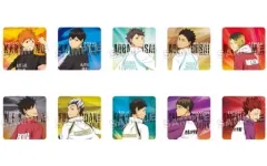 【中古】アクリルスタンド・アクリルパネル 全10種セット 「ハイキュー!! 振り向き トレーディングアクリルブロック」