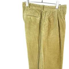 ポロバイラルフローレンPolo by Ralph LaurenツータックコーデュロイパンツANDREW PANアンドリューパンツ茶色ブラウンベージュvintageヴィンテージ40308