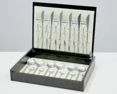 新品 クチポール ムーンマット ディナー24点セット （ナイフ・フォーク・スプーン・コーヒー/ティースプーン） 収納木箱入り Cutipol 正規販売代理店 カトラリー ギフトボックス 結婚祝い プレゼント 贈り物 ギフトセット