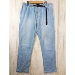 【M ブルー系】 Gramicci ( グラミチ ) ストレッチ デニム ニューナロー クロップド Stretch Denim NN-Pant Cropped コットン ウェア ボトムス ロングパンツ コットン z0005019