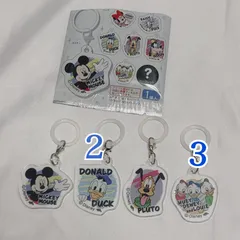 ディズニー ミッキー アクリルキーホルダー チャーム