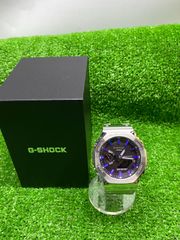 ●カシオ　メンズ　腕時計　G－SHOCK　フルメタル　GM-B2100PC-1AJF　ソーラー電波 Bluetooth対応　コマ７個あり　使用感少な目　中古 u250624_300