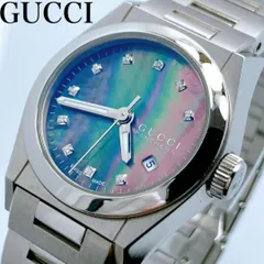 ＊正規品GUCCIグッチ パンテオンレディース腕時計Y115502/115.5 楽天市場】【GUCCI】グッチ パンテオン 10Pダイヤ 115.5