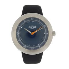IKEPOD アイクポッド 腕時計 IPM001SILB ステンレススチール ラバー  シルバー ブラック ブルー文字盤  自動巻き 裏スケ メンズ 【本物保証】