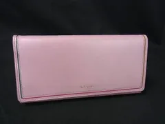 Paul Smith ポールスミス レザー 二つ折り 長財布 ウォレット 札入れ 小銭入れ カード入れ レディース ピンク系 DJ7708