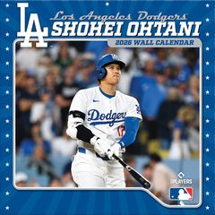 大谷翔平 壁掛けカレンダー  2026年 令和8年 輸入版 MLB公式 ロサンゼルス ドジャース 野球選手 スポーツ 大人気 ダイアリー 記念日 ターナー Turner zb15326