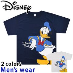 ディズニー 半袖 Tシャツ メンズ ドナルド ダック Disney グッズ 5277-2504A