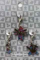 【中古】キーホルダー・マスコット(キャラクター) 633.モノズ＆634ジヘッド＆635.サザンドラ 全国ずかんメタルチャーム(3個セット) 「ポケットモンスター」 ポケモンセンター限定