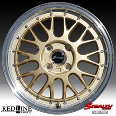 ステルスレーシング ME-02　新製品!!　15x5.5J　ドレスアップサイズ 軽四カスタム用ホイール4本セット