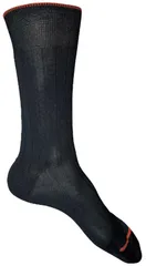 【新品 / 未使用】ADRIAN(アドリアン) フィロスコッチアコットン使用ソックス（ブラック）イタリア製