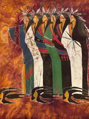 90s 古着 海外 Tシャツ THE MOUNTAIN マウンテン　ネイティブアメリカン　インディアン　原住民　ビッグシルエット　ヴィンテージ　tシャツ