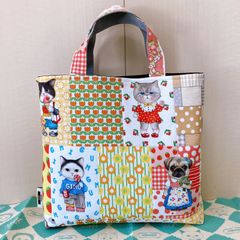 ハンドメイド　コヤンイサムチョン　保冷・保温マチ付きトートバッグ コヤンイサムチョン♡ハンドメイドトートバッグ - メルカリ