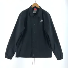 〇〇NEW BALANCE ニュー・バランス メンズ ジャケット コーチジャケット サイズM ブラックのサムネイル