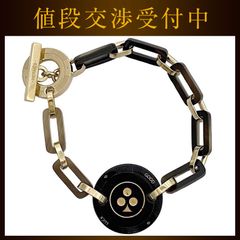 エルメス ブレスレット フェット ヴォ ジュ ＧＭ ブラック ゴールド 美品